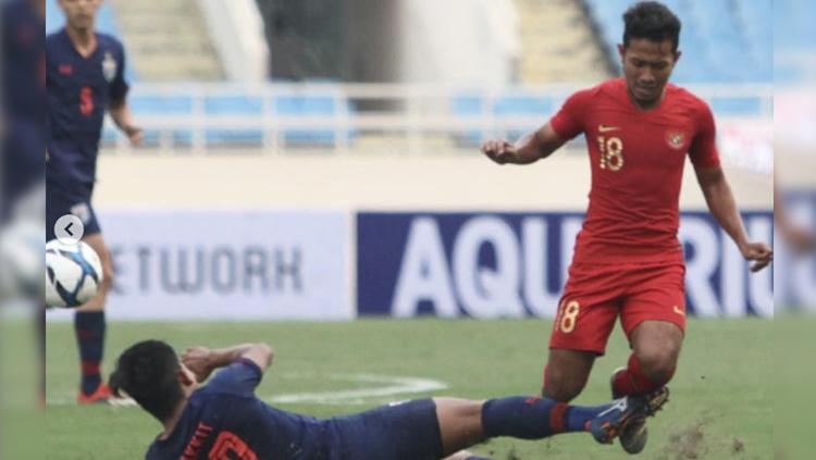 Kualifikasi Piala AFC U-23 2020: Indonesia vs Thailand. Copyright: Instagram@PSSI_fai