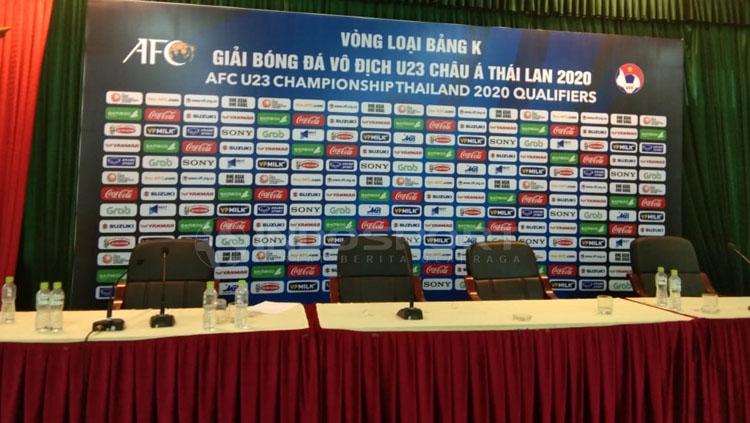 Tempat jumpa pers dikantor Vietnam Copyright: Zainal Hasan/INDOSPORT