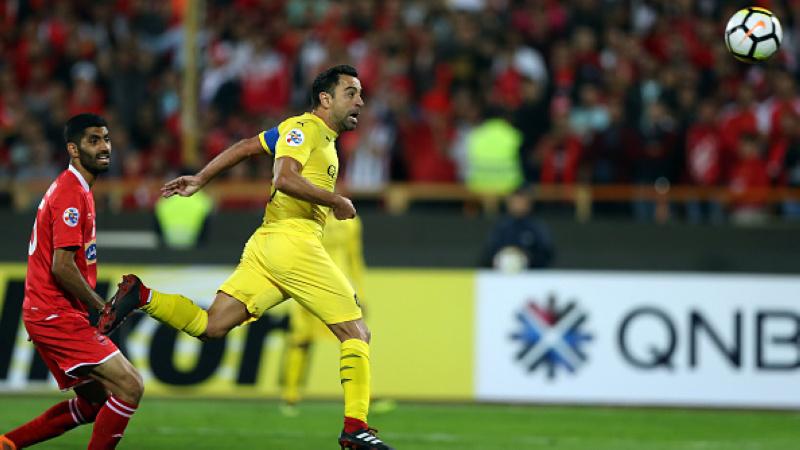 Xavi Hernandez saat membela klub Al Sadd.