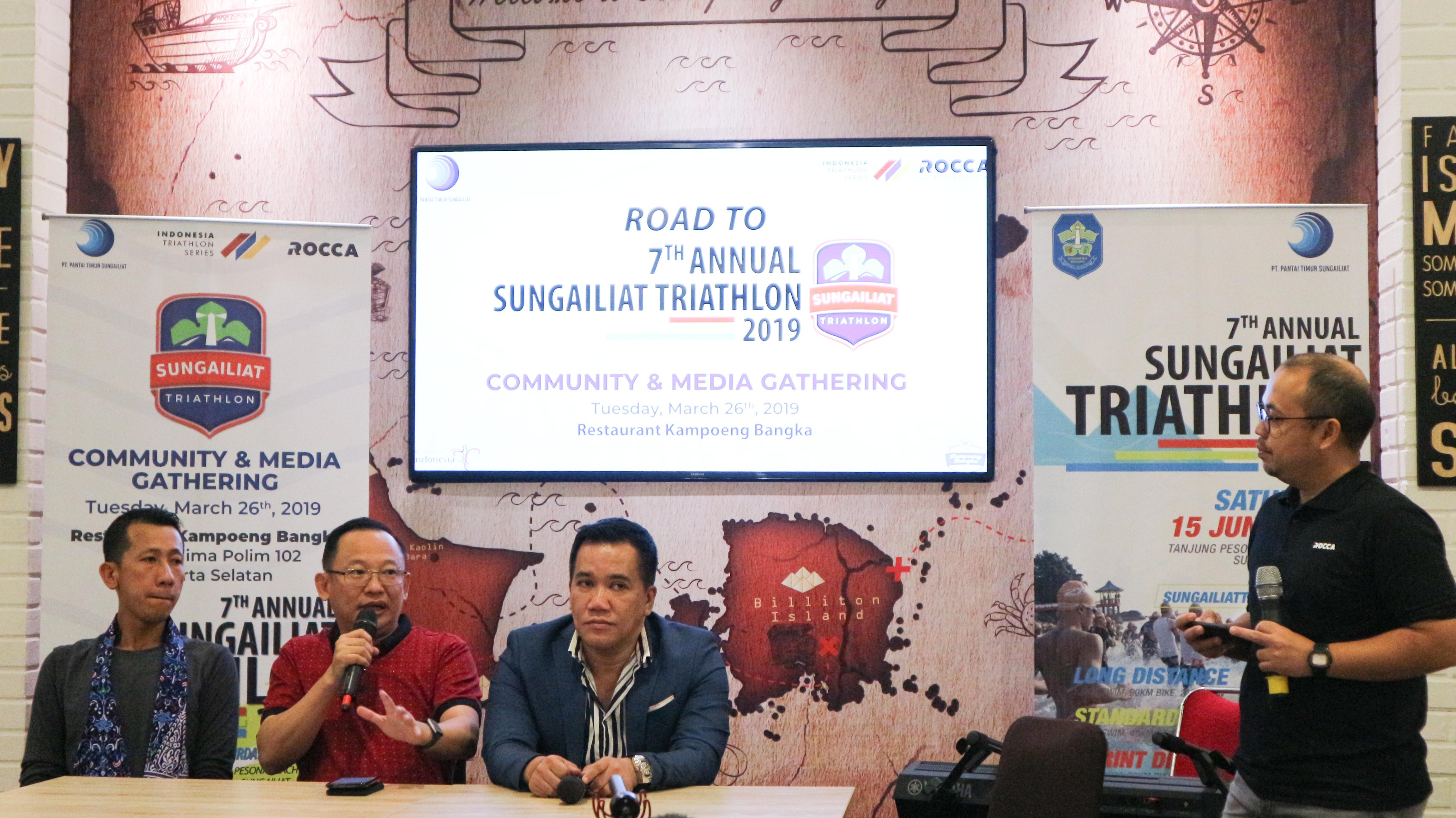 Launching Indonesia Triathlon Series & Road to 7 Annual Sungailiat Triathlon 2019 - INDOSPORT