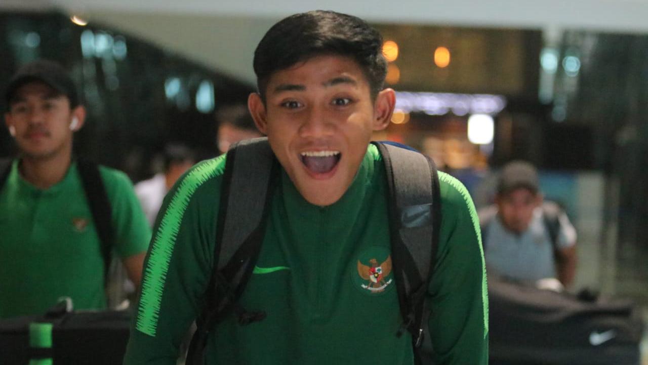 Firza Andika saat membela timnas Indonesia U-23.