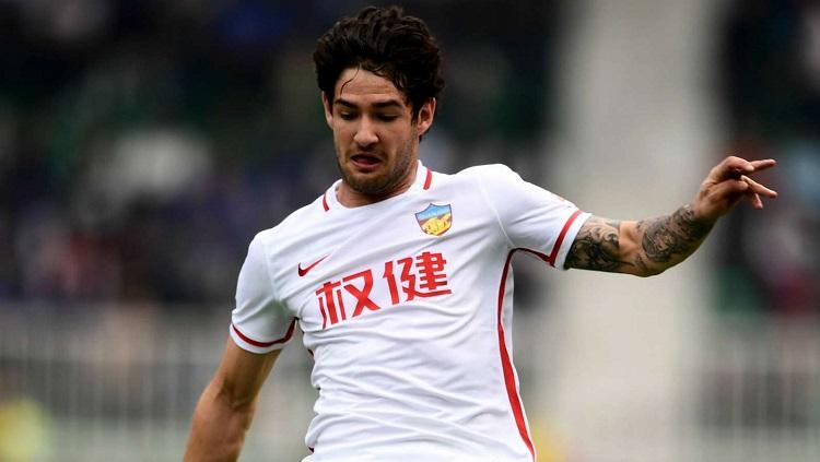 Alexandre Pato ketika membela klub Liga Super China, Tianjin Tianhai/Quanjian Copyright: Getty Images