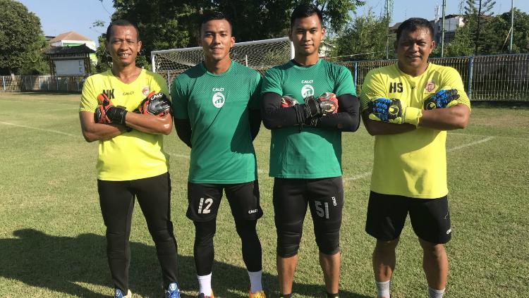 Dicri Yusron, saat masih menjadi salah satu kiper Sriwijaya FC di Liga 1 2018 lalu. Copyright: laskarwongkito.com