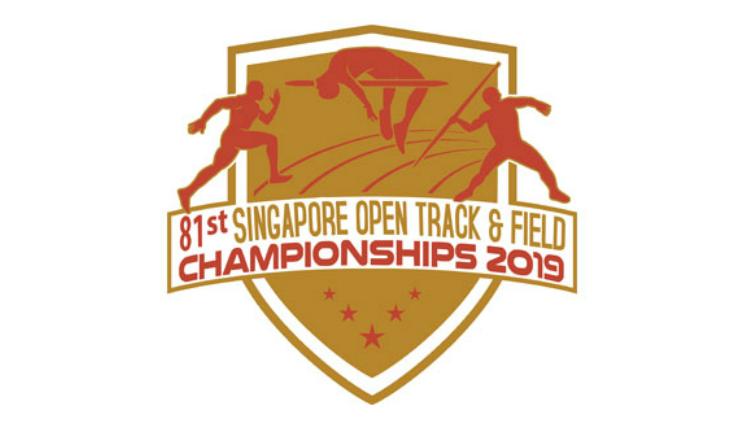 Logo Singapore Open Track and Field Championship 2019 Copyright: www.singaporeathletics.org.sg