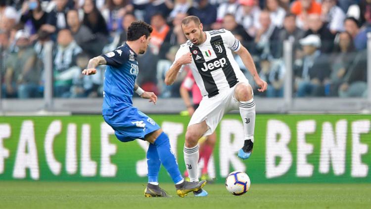 Chiellini bersama Juventus.