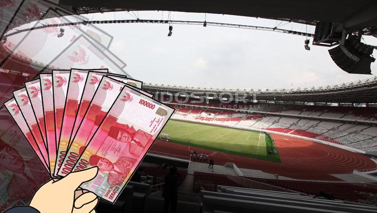 Berikut ini biaya sewa venue laga Piala Dunia U-20 2021 Stadion Gelora Bung Karno (GBK) yang bakal dijadikan tempat nikah Atta Halilintar dan Aurel Hermansyah. - INDOSPORT