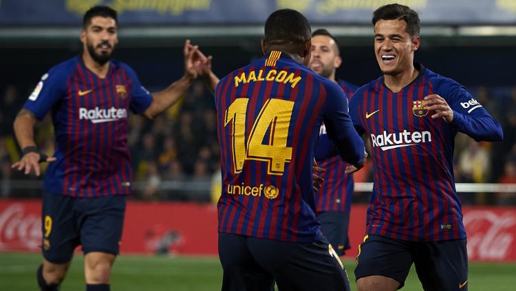 AS Roma akan mencoba memulangkan pemain yang sempat 'diculik' Barcelona, Malcom ke Olimpico pada bursa transfer musim ini