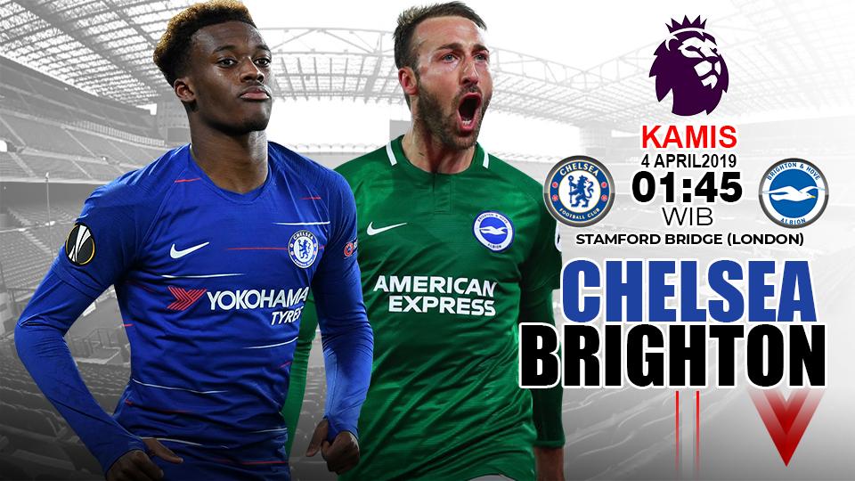 Prediksi pertandingan Chelsea vs Brighton.