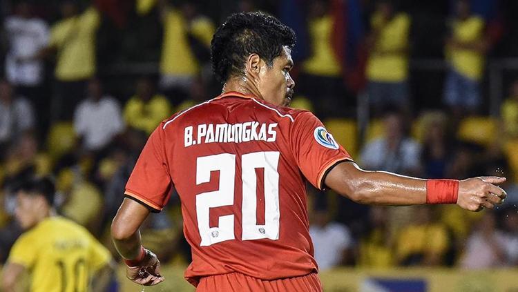 Bambang Pamungkas saat tampil membela Persija melawan Ceres Negros di matchday ketiga fase grup Piala AFC 2019. Copyright: Instagram.com/persijajkt