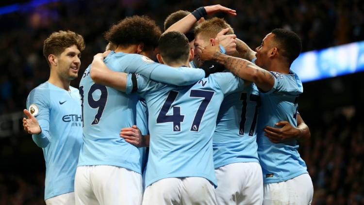 Manchester City hanya punya waktu sebentar untuk mempersiapkan diri jelang leg pertama perempatfinal Liga Champions 2018/19 kontra Tottenham Hotspur. - INDOSPORT