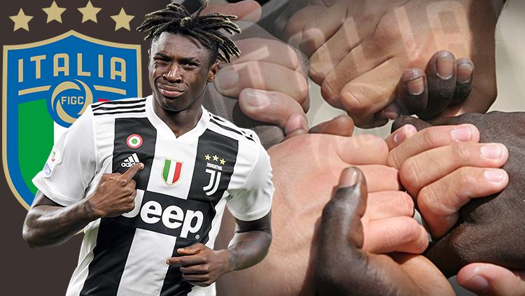Kompetisi sepak bola Euro U-21 2019 dihiasi oleh para bintang yang mungkin akan menjadi komoditi panas bursa transfer musim panas 2019, termasuk Moise Kean. - INDOSPORT