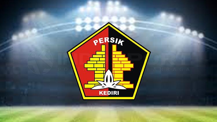 Logo klub sepak bola nasional Persik Kediri. Copyright: INDOSPORT.COM