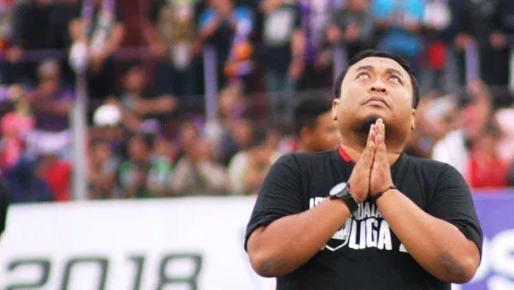 Manajer Persik Kediri Benny Kurniawan. Copyright: Nanang Priyo/duta.co