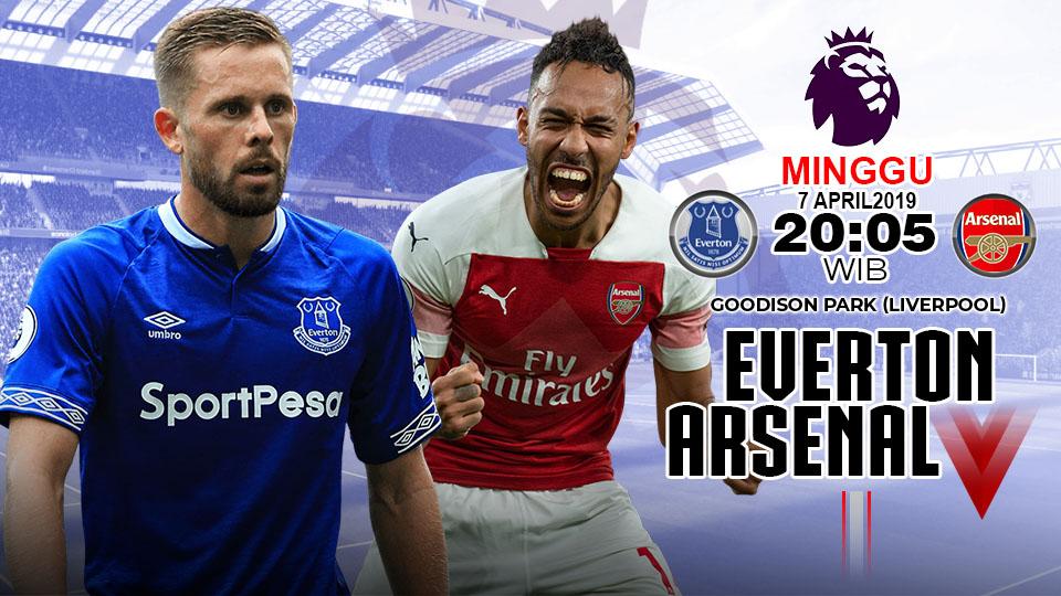 Prediksi pertandingan Liga primer inggris Everton vs Arsenal.