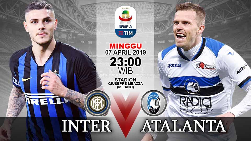 Pertandingan Inter Milan vs Atalanta./Indosport.com Copyright: Indosport.com