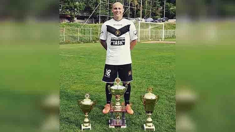 Milo Micunovic, striker Serbia yang Diincar Bhayangkara FC dan Arema FC Copyright: instagram.com/milomicunovic