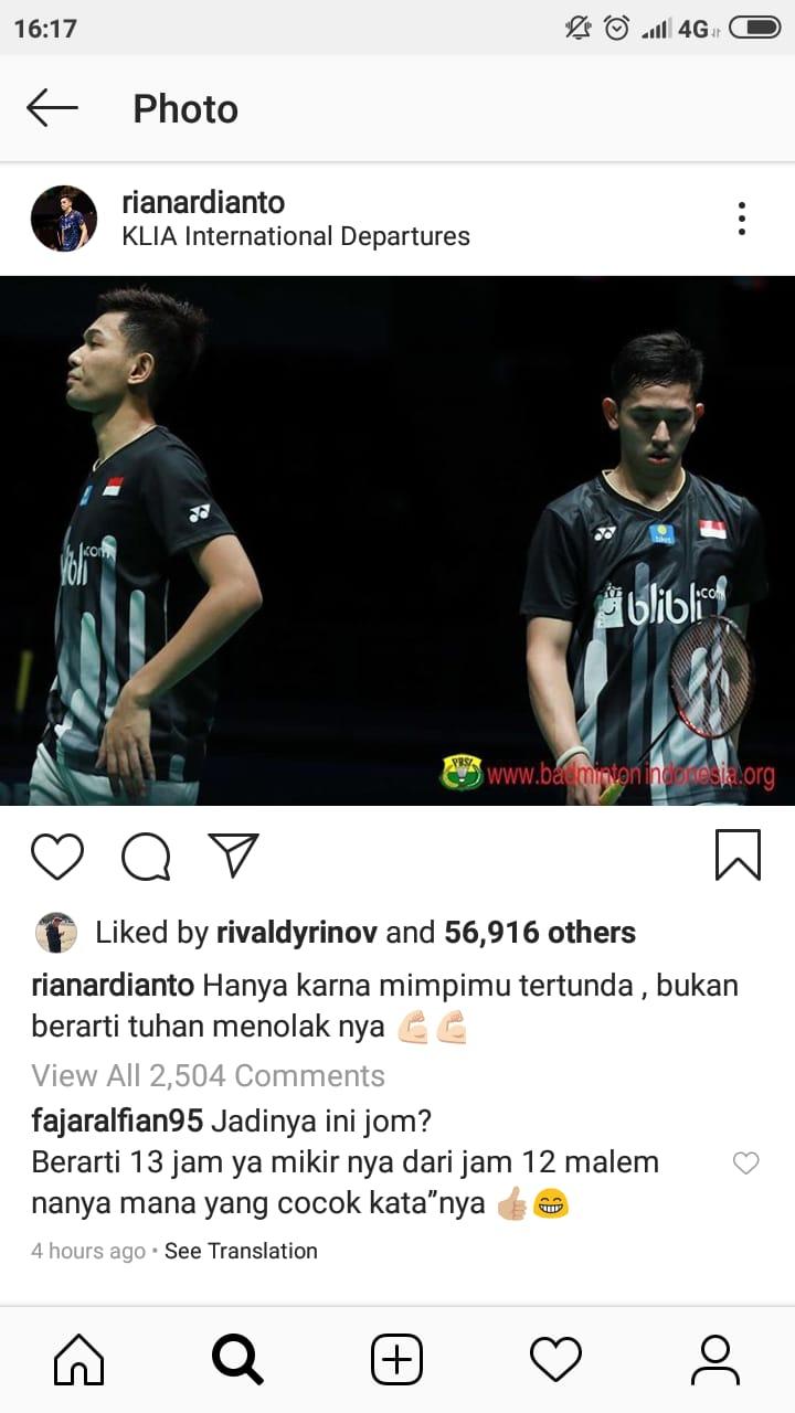 Instagram Rian Ardianto Copyright: Instagram