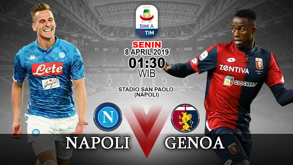 Prediksi pertandingan Napoli vs Genoa (7/4/2019). Copyright: Indosport/Yooan Rizky Syahputra