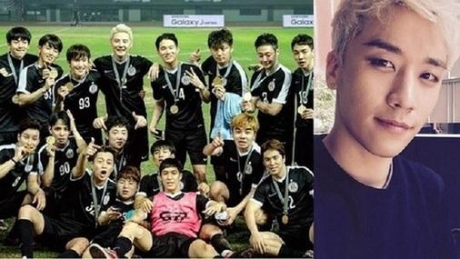 Seungri eks Big Bang tidak asing dengan sepak bola setelah bergabung ke klub FC Men. Copyright: Instagram @fc_men_official/@seungriseyo