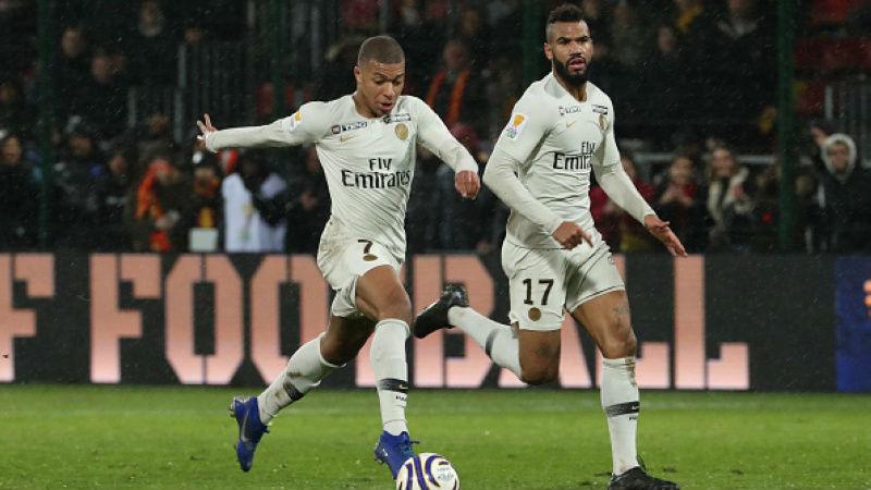Kylian Mbappe dan Choupo Moting Copyright: Xavier Laine / Contributor / Getty Images