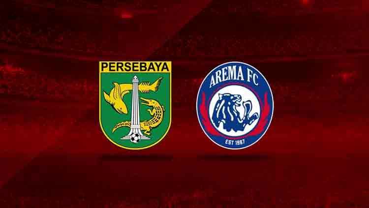 Logo Persebaya Surabaya vs Arema FC Copyright: INDOSPORT