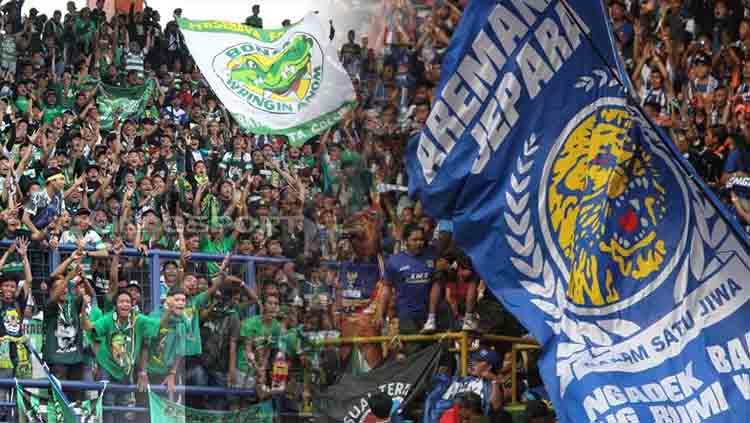 Bonek dan Aremania.