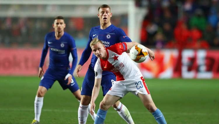 Slavia Praha vs Chelsea. Copyright: Martin Rose/Getty Images