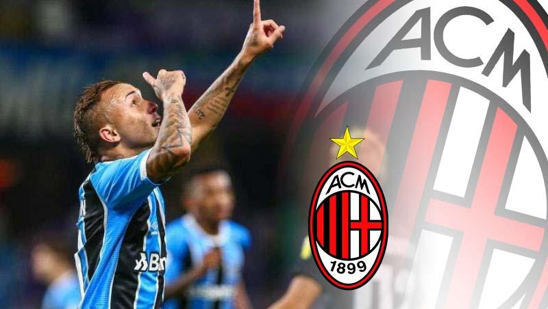 Klub Serie A Liga Italia, AC Milan, masih berminat mendatangkan rekan senegara Neymar yang bermain untuk Gremio, Everton Soares. - INDOSPORT