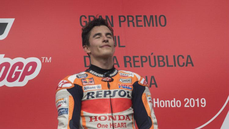Riders repsol Honda, Marc Marquez resmi mundur dari sisa balapan Motogp 2022. Fotografer MotoGP sampai tak mood kerja. - INDOSPORT
