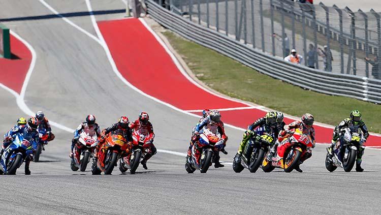 Ilustrasi balapan MotoGP. Foto: Chris Covatta/Getty Images - INDOSPORT