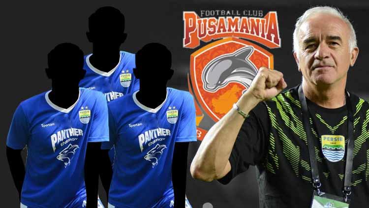 Tiga pemain Persib Bandung yang bisa dibawa Mario Gomez ke Borneo FC