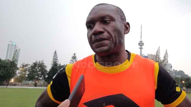 Herman Dzumafo, striker Bhayangkara FC