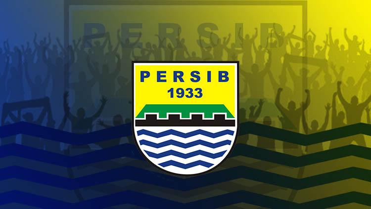 Logo Tim sepak bola asal Kota Bandung lautan api ,PERSIB 16/4/2019.