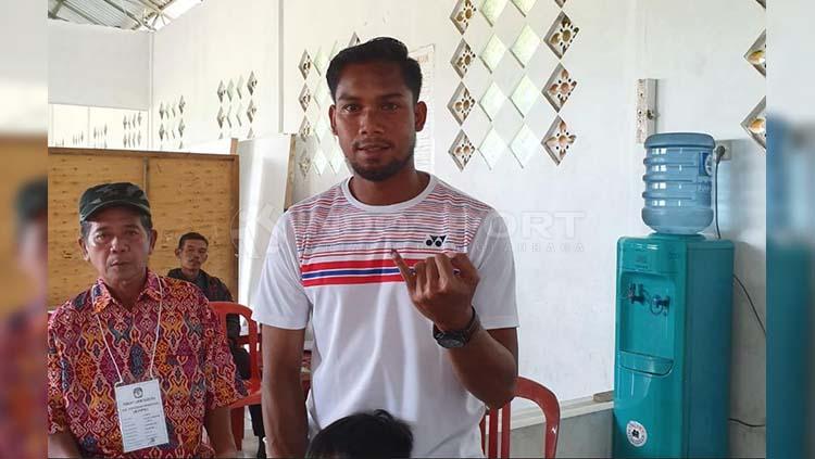 Mantan bek Persib Bandung, Saepulloh Maulana, yang kini berseragam Badak Lampung FC, Rabu (17/4/19)