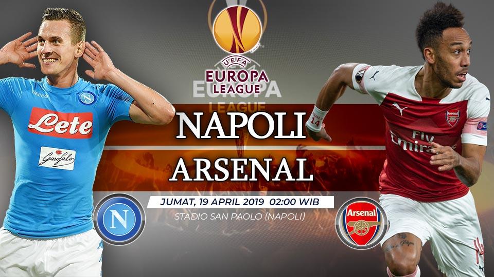 Prediksi pertandingan Europa legue Napoli vs Arsenali. - INDOSPORT