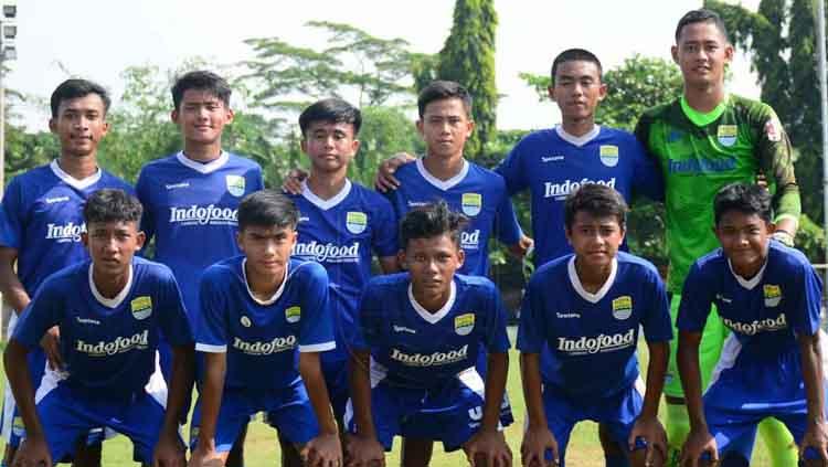 Skuat Persib Bandung U-16. Copyright: PERSIB.co.id/Pandu Persada