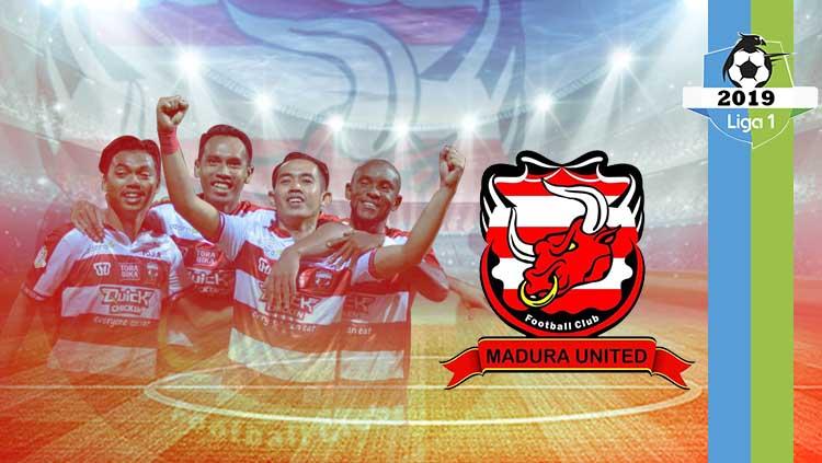 Profil tim Madura United Liga 1 2019. Copyright: INDOSPORT/Yooan Rizky Syahputra