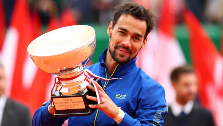 Fabio Fognini juara Monte-Carlo Masters 2019 usai mengalahkan Dusan Lajovic, Minggu (22/04/19).
