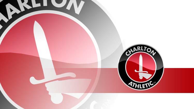 Logo Charlton Athletic. Grafis:Yanto/Indosport.com