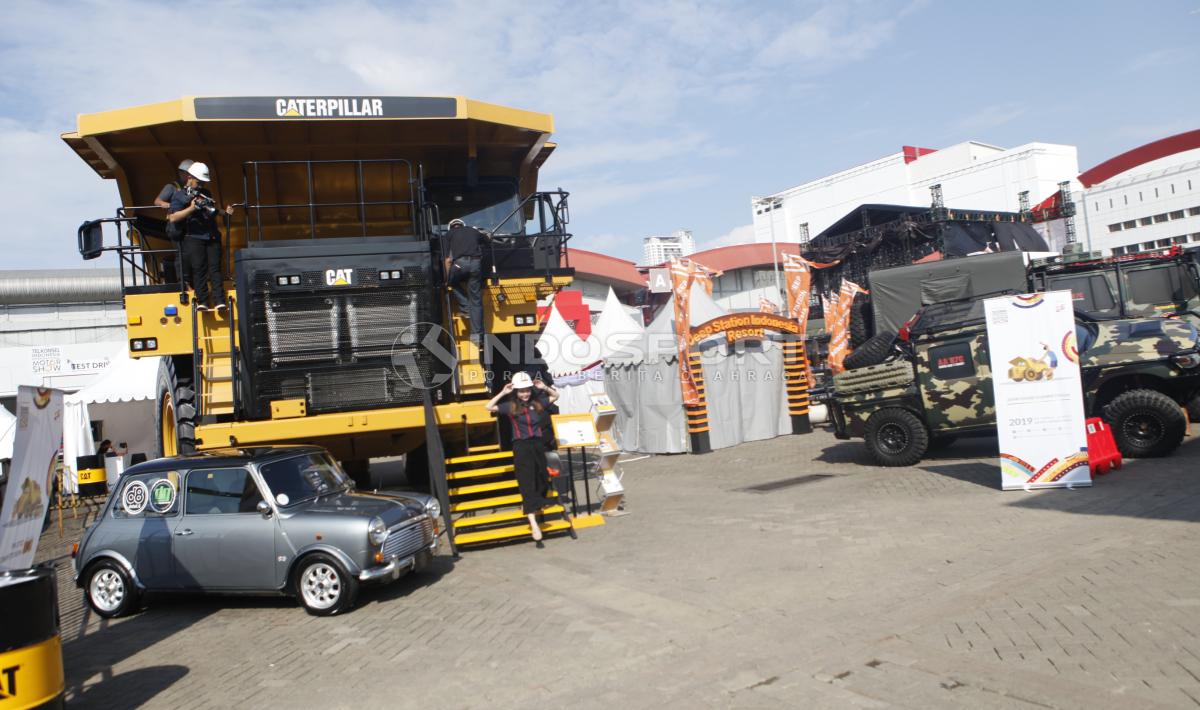 Mobil antik 'Mr.Bean' juga banyak ditemukan di Indonesia Internasional Motor Shor (IIMS) 2019 di JIExpo Kemayoran, Jakarta, Kamis (25/04/19). Foto: Herry Ibrahim/INDOSPORT