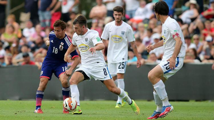 Tim Payne saat berseragam Auckland City FC Copyright: Tony Feder/Getty Images