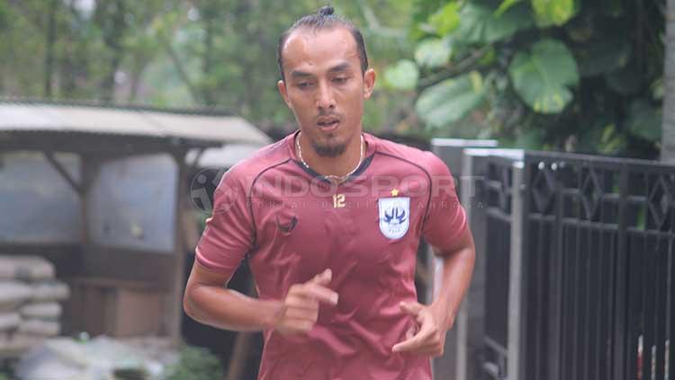 Mantan bek Timnas Indonesia U-23, M Fauzan Jamal. Copyright: Ronald Seger Prabowo/INDOSPORT