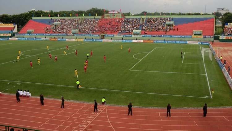 Stadion yang akan digungan untuk pertandingan Persija vs Becamex. Copyright: StadiumDB.com