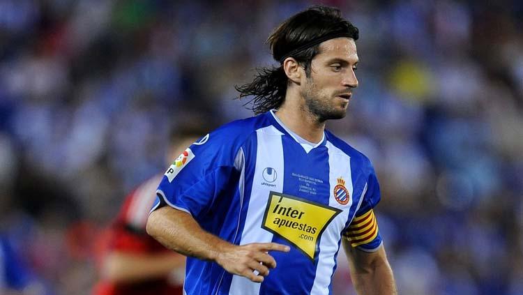 Daniel Jarque saat berseragam RCD Espanyol. Jasper Juinen/Getty Images Copyright: Jasper Juinen/Getty Images