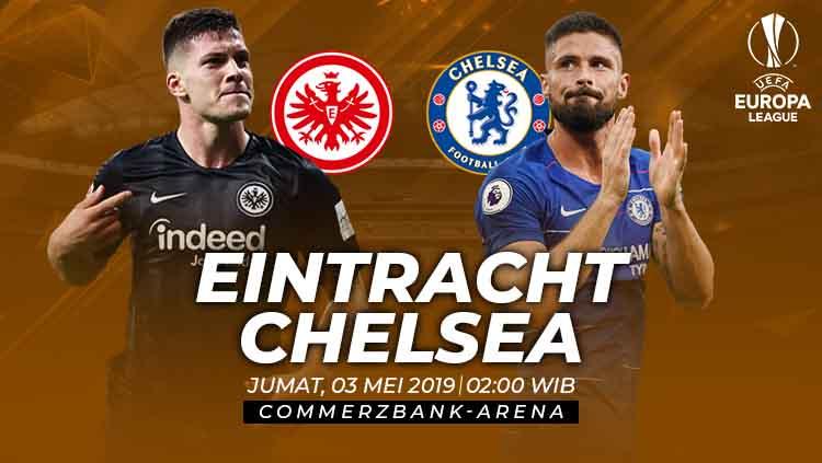 Semifinal Liga Europa antara Eintracht Frankfurt vs Chelsea
