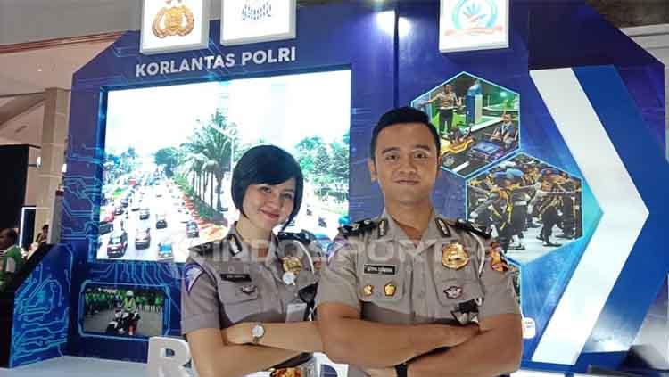 Stand Korlantas Polri di IIMS 2019