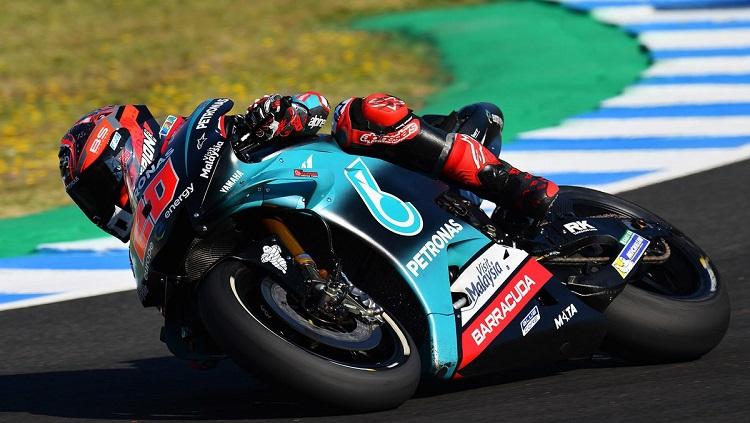 Fabio Quartararo menjadi yang tercepat pada sesi latihan bebas ketiga (FP3) MotoGP San Marino 2019.