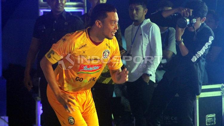 Launching jersey anyar Arema FC Copyright: Ian Setiawan/INDOSPORT