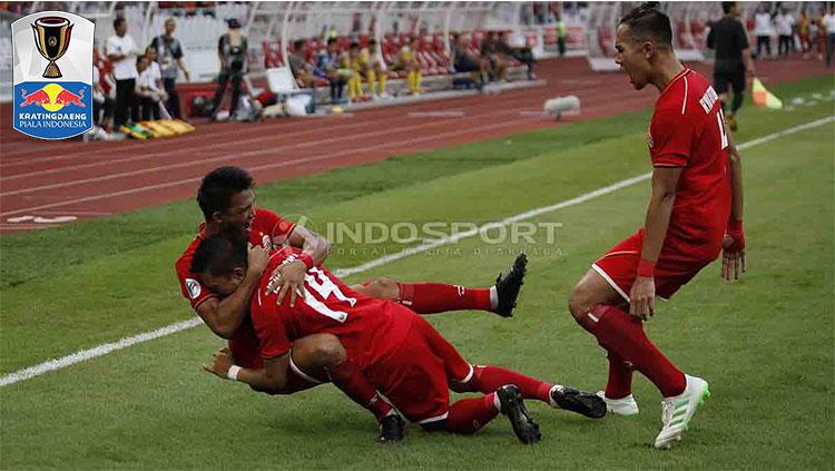 Selebrasi Pemain Persija