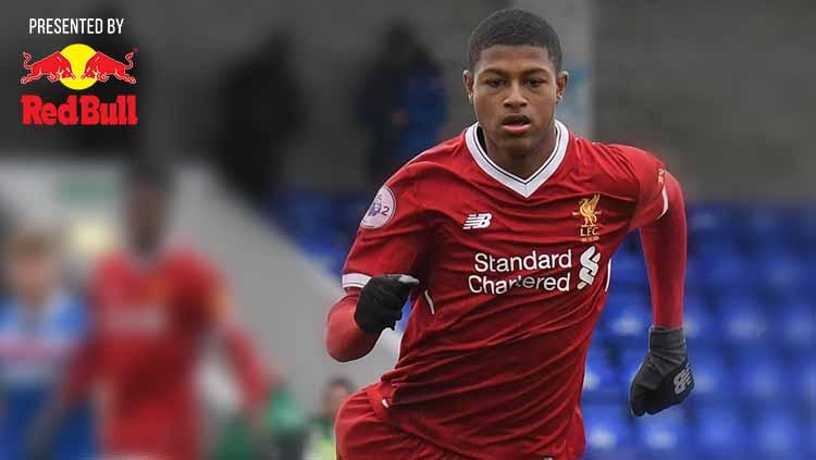 Pemain Liverpool, Rhian Brewster. Foto: Nick Taylor/Liverpool FC/Liverpool FC via Getty Images
